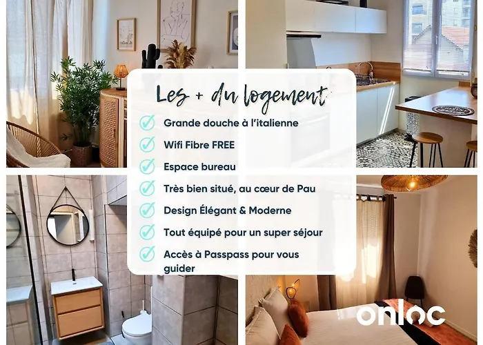 Le 42, Tres Bel - Hyper Centre - Calme Pau